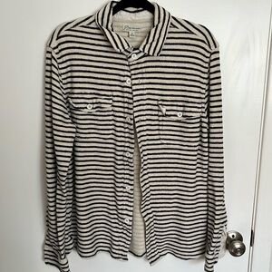 J Crew Knitted Sweater Button Down